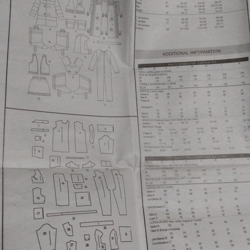 3244 Butterick Pattern - Picture 4 of 5
